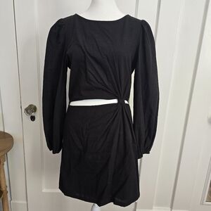 And Now This Black Mini Dress Size M